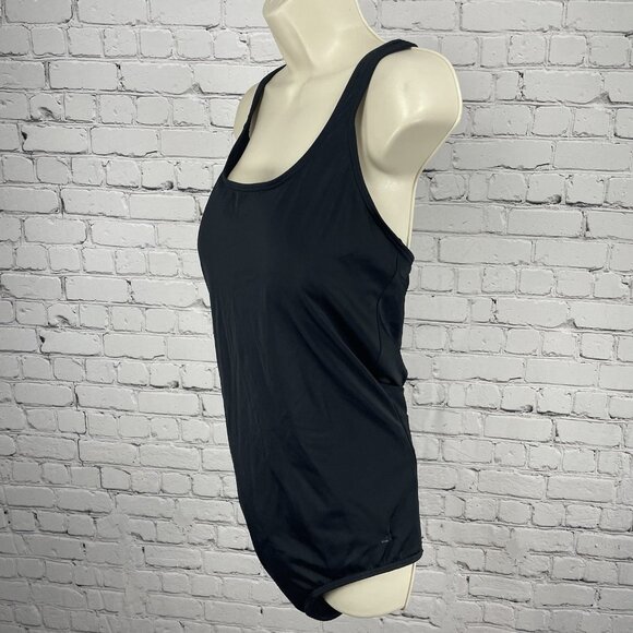 Aquabelle Black Built In Padded Bra One Piece Full Coverage Swimsuit Size 22W - Picture 5 of 7